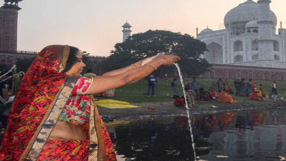 Today is the last day of Chhath Puja Arghya is offered to the rising sun on the fourth day