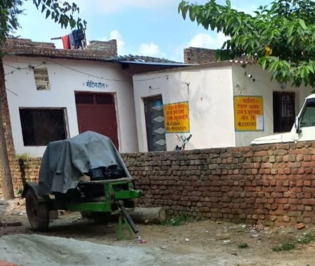Panchayat Secretariat of Burahism going on in Tinshed