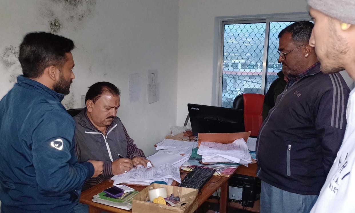 Liquor was being sold from the warehouse, report filed against two