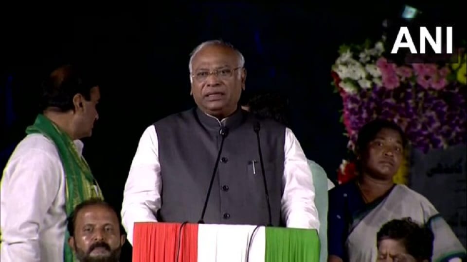 PM Modi has to inaugurate many more bridges there like the one that collapsed in Morbi:  Mallikarjun Kharge