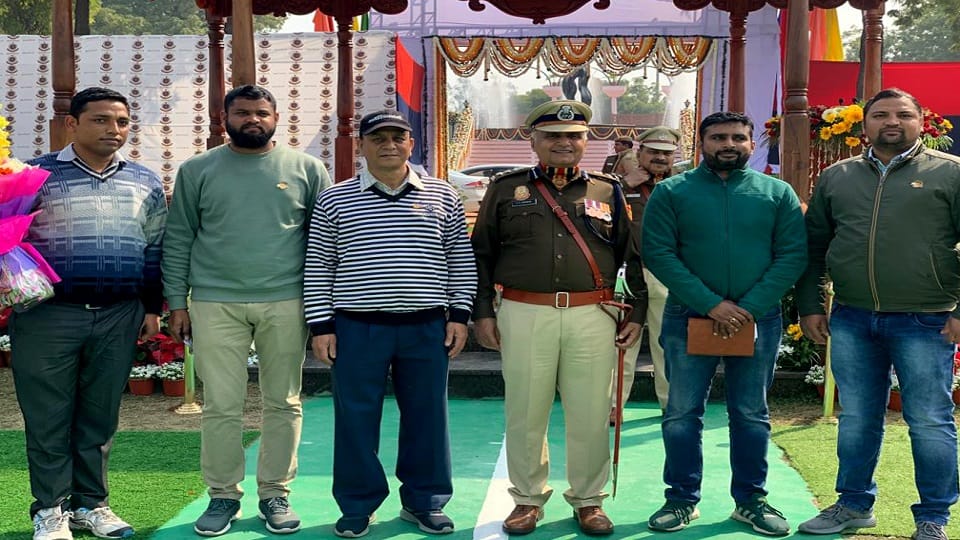 19 policemen honored with Union Home Minister Special Campaign Medal 2022