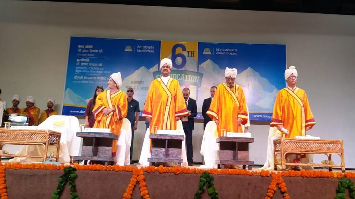 Dev Sanskriti Vishwavidyalaya sixth convocation, Lok Sabha Speaker Om Birla