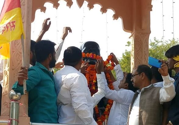 Procession taken out in memory of Sardar Patel