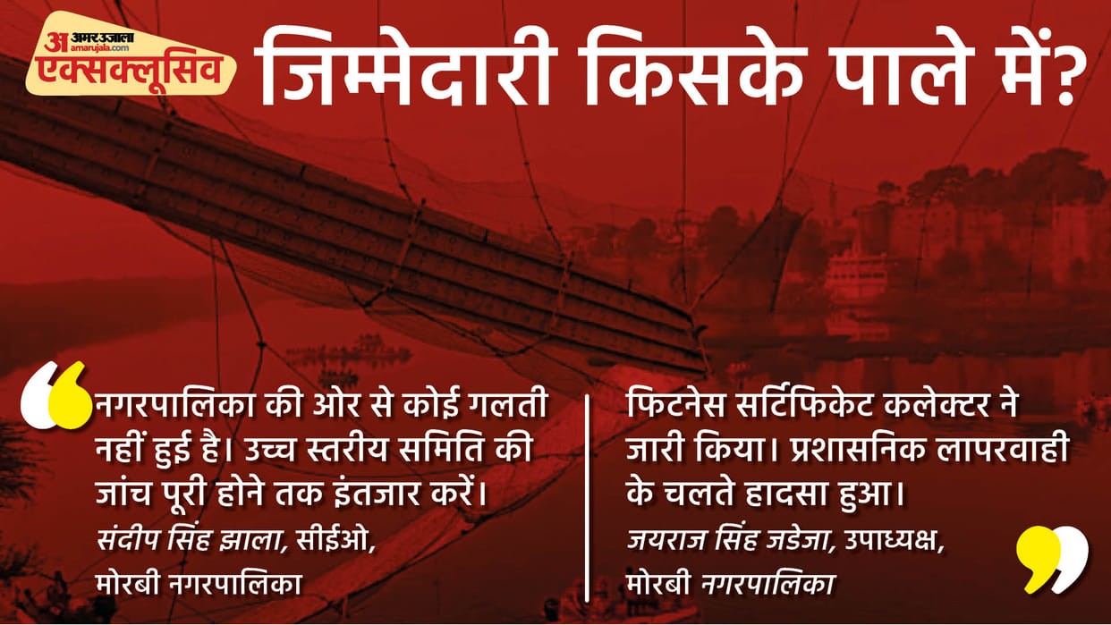 Morbi Municipality CEO and Vice Chairman face to face on Gujarat Bridge Collapse