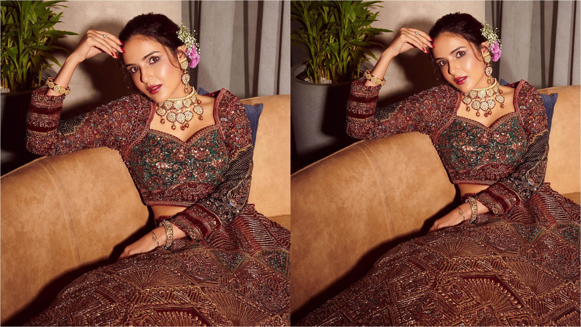 ankita lokhande shraddha arya jasmin bhasin surbhi chandna desi look impress fans