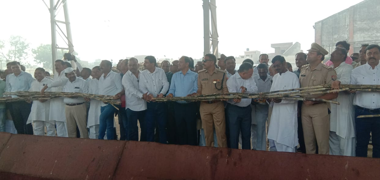 Khatauli Sugar Mill started crushing