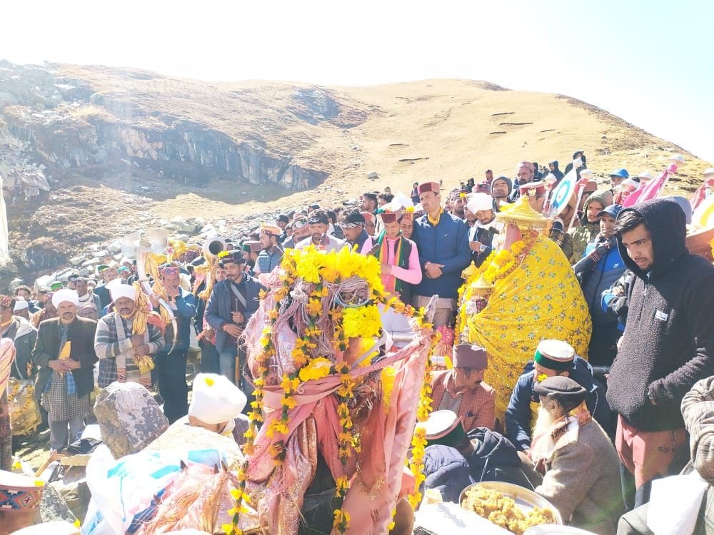 Deity Khudijal acquired powers in 11,000 feet high Mageni holding