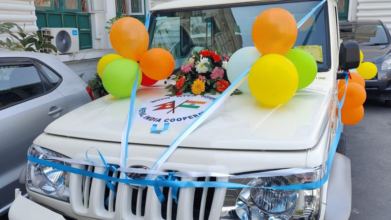 India has gifted 200 Mahindra bolero SUV to Nepal, used by security forces