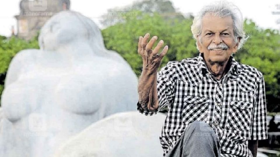 Eminent sculptor Kanayi Kunhiraman declines Kerala government top honour