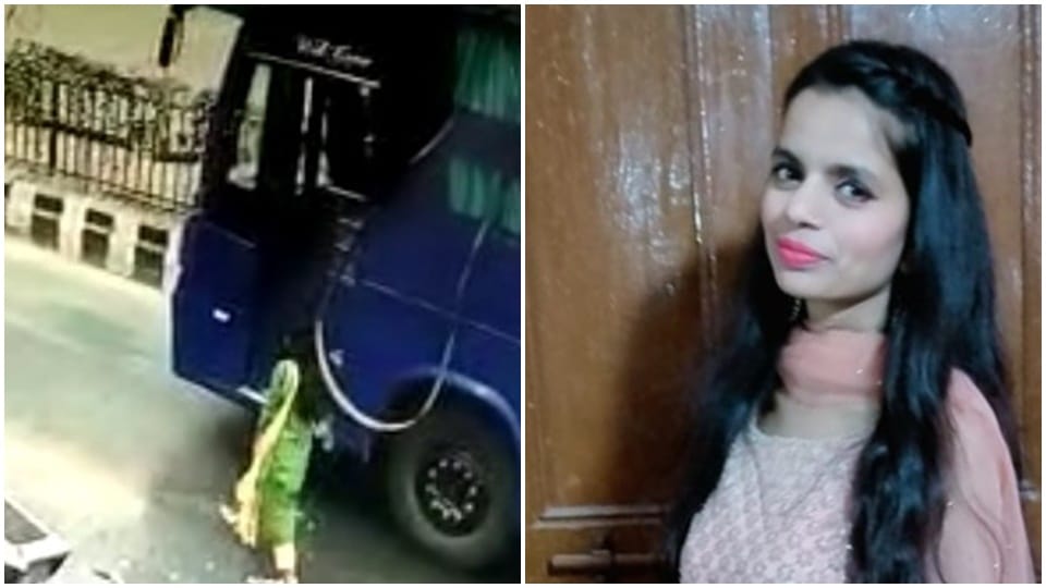 Girl crushed to death by bus under suspicious circumstances in Karol Bagh accident captured in CCTV