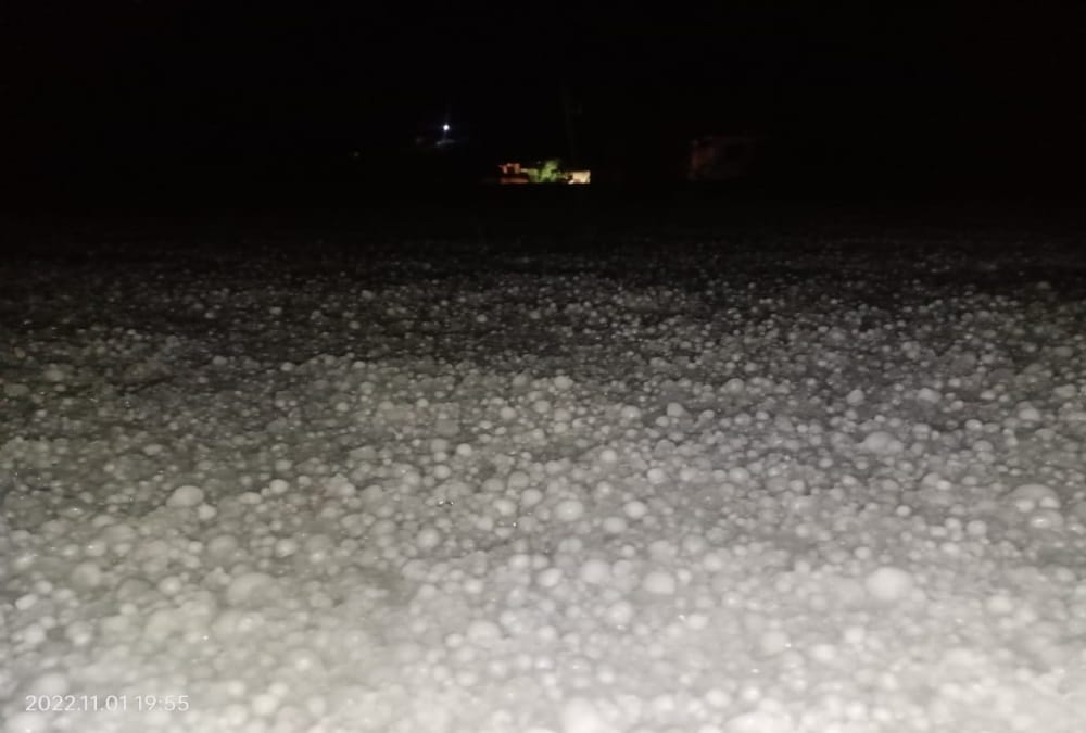 Uttarakhand Weather: snowfall in Darma or Vyas valley and hailstorm in Munsiyari photos