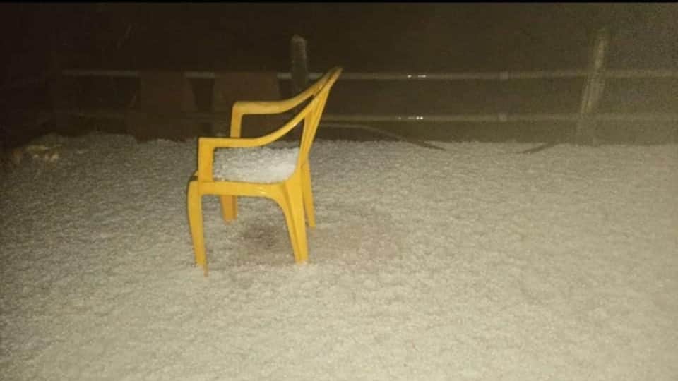 Uttarakhand Weather: snowfall in Darma or Vyas valley and hailstorm in Munsiyari photos