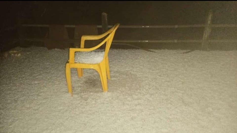Uttarakhand Weather: snowfall in Darma or Vyas valley and hailstorm in Munsiyari photos