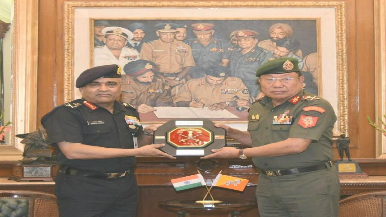 Delhi Chief Operations Officer of Royal Bhutan Army visited India