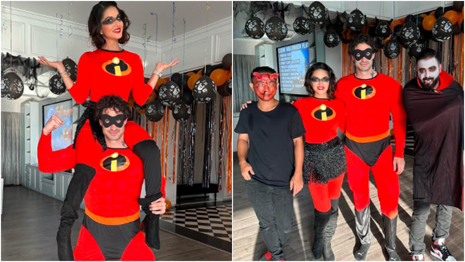 sunny leone halloween look shares on social media see photos