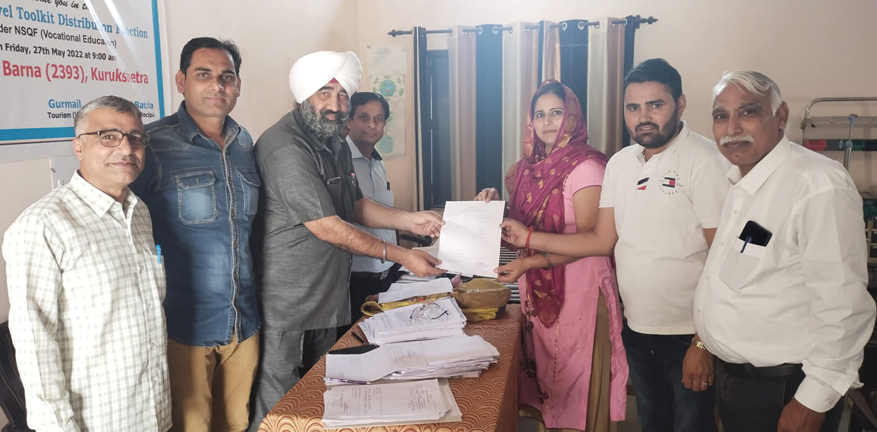 Panch made unanimously in four wards of village Barna, Kurukshetra