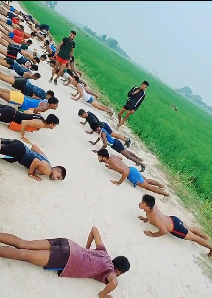 Village-village boom for Agniveer recruitment, youths preparing
