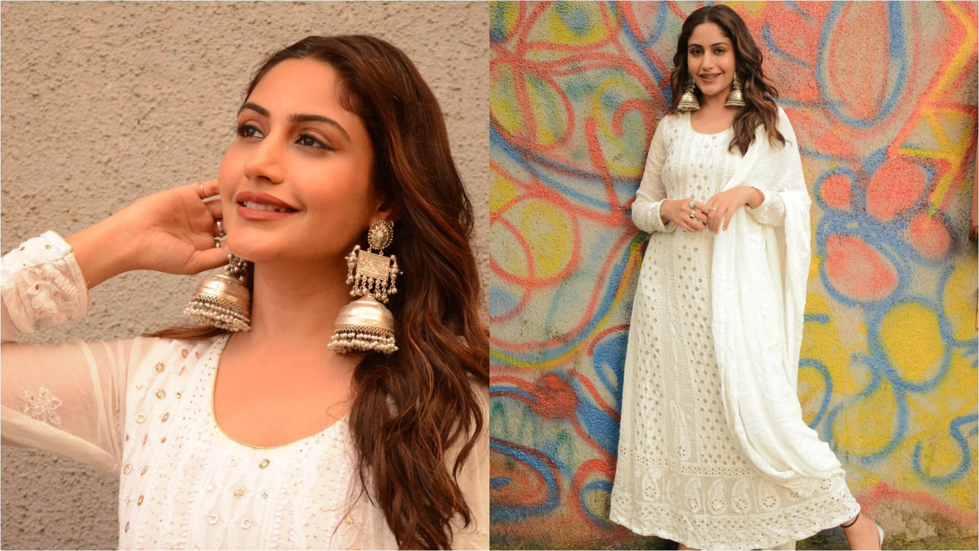 ankita lokhande shraddha arya jasmin bhasin surbhi chandna desi look impress fans