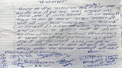 Minister Pradyuman Singh Tomar got officials to write Panchnama on non-construction of roads in Gwalior