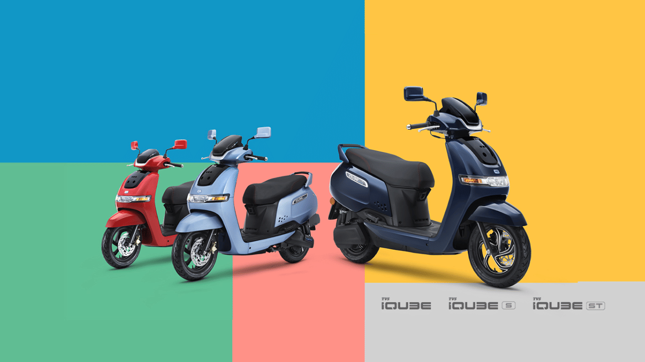 TVS Motor launches 10 city mega delivery marathon to deliver 1000 I qube electric scooters, know range price