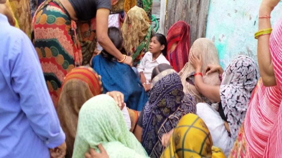 brutal murder of farmer in mathura