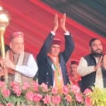 नादौन में गरजे केंद्रीय गृह मंत्री अमित शाह।
