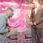भारत के प्रथम मतदाता ने घर से किया मतदान