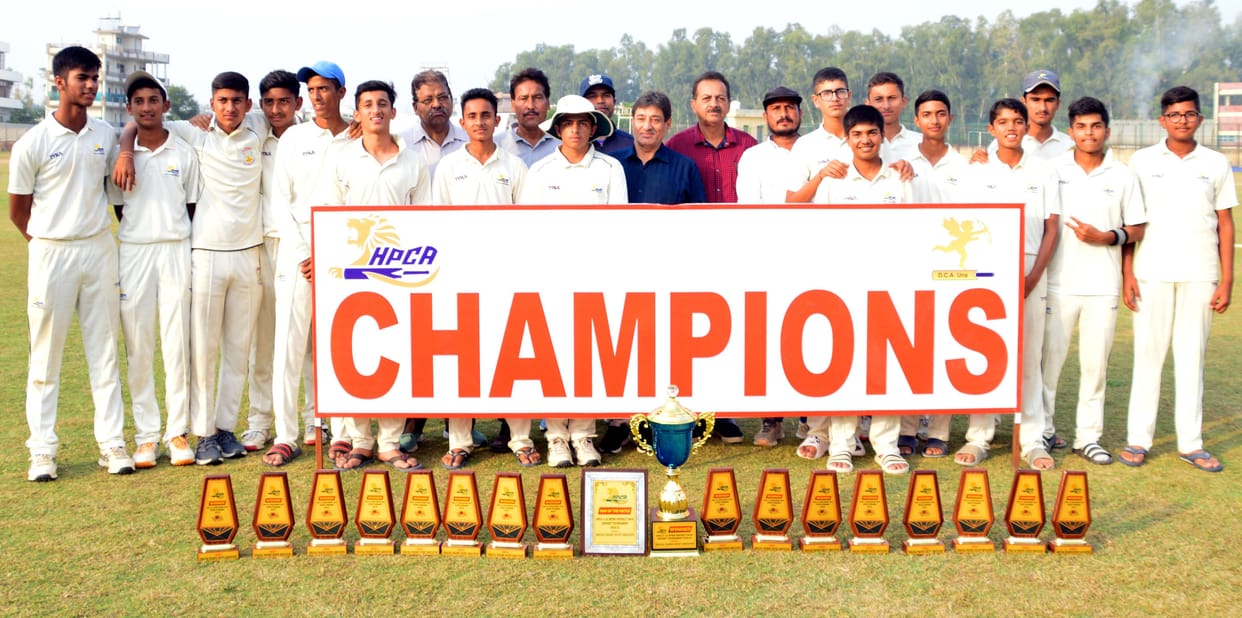 Solan won the Under-16 Cricket Championship