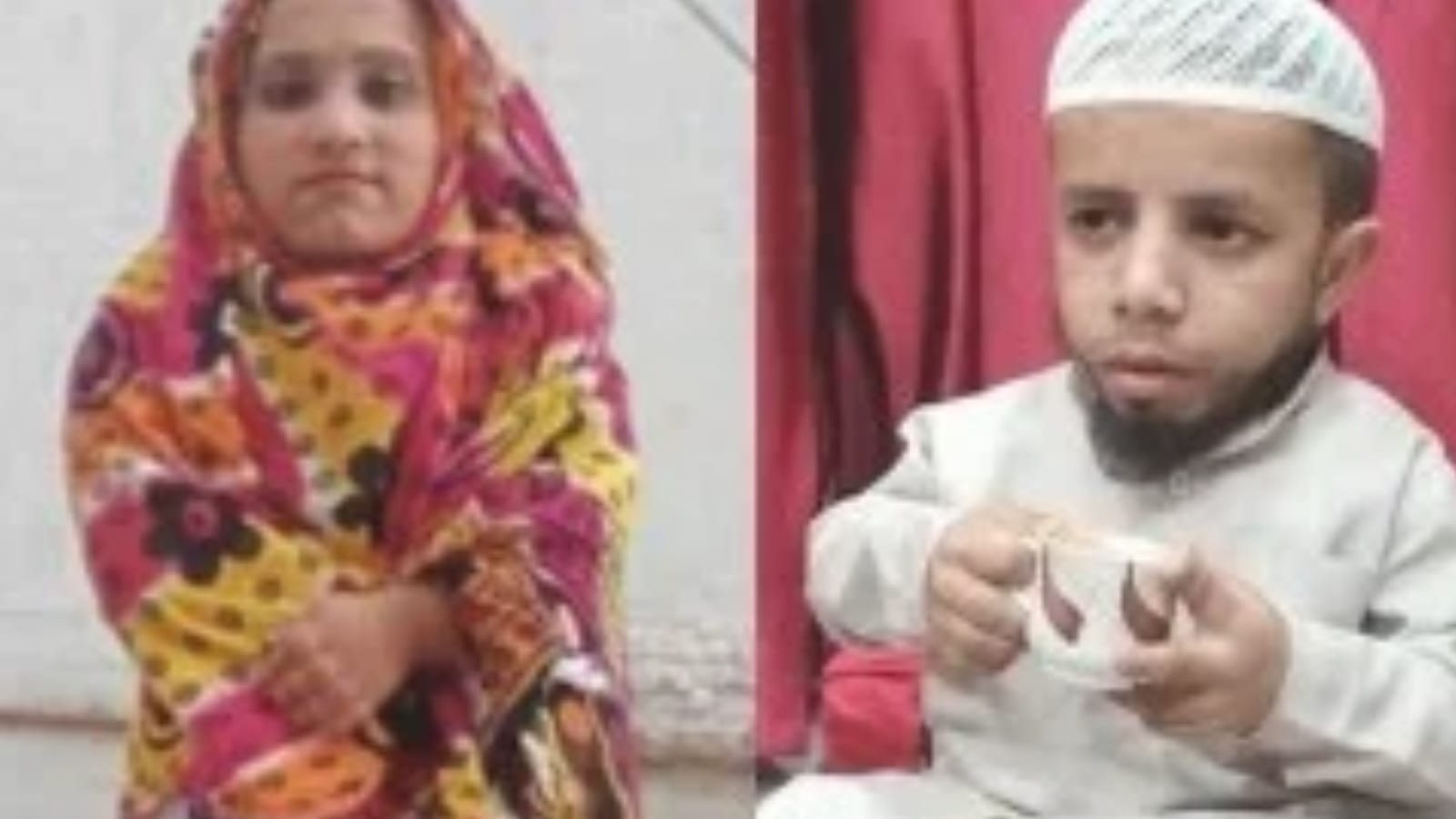 Two and a half feet Azim Mansoori got married  with Three feet Bushra in Hapur