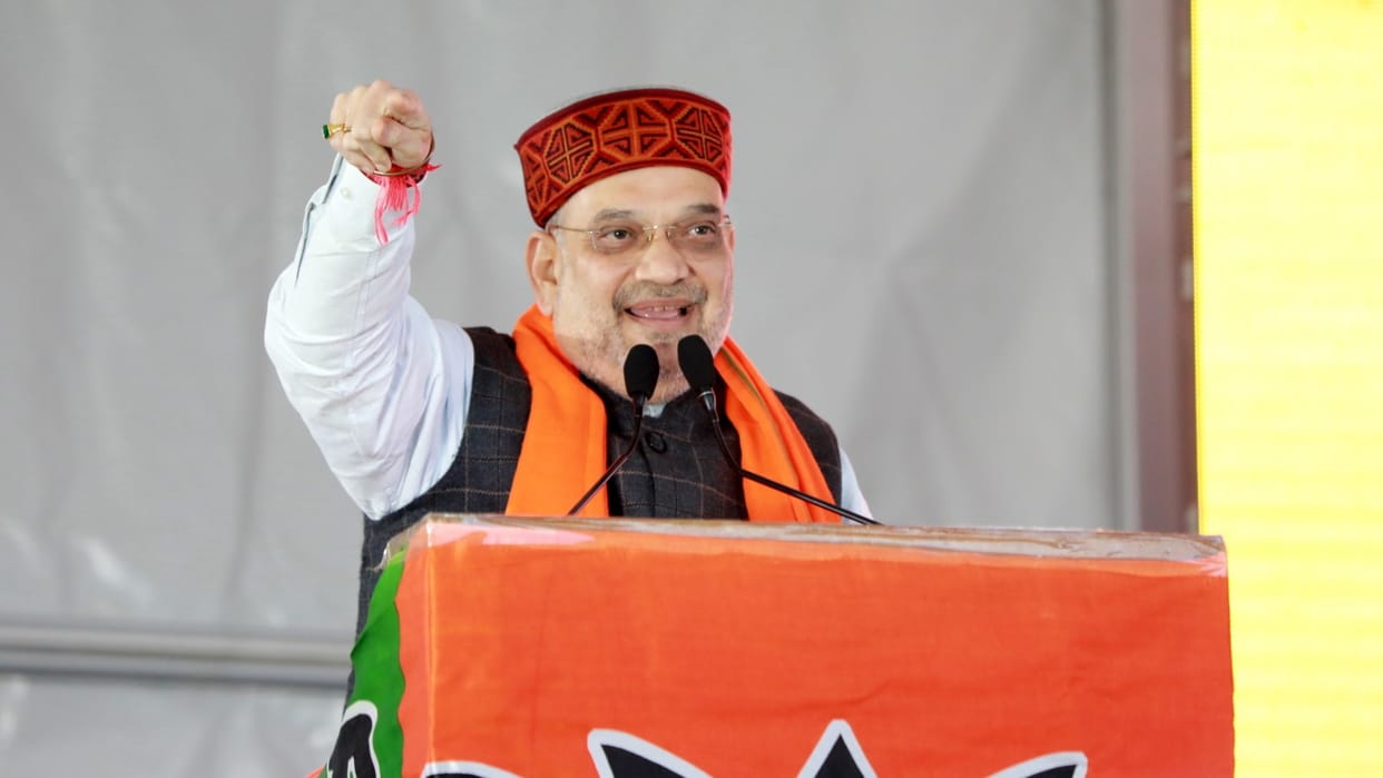 Home Minister amit Shah will address public meeting in Telangana