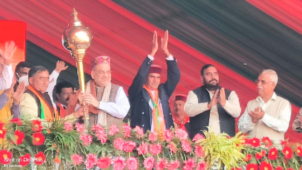 himachal election 2022, Amit Shah said that Congress has no credibility left in the country, who will believe