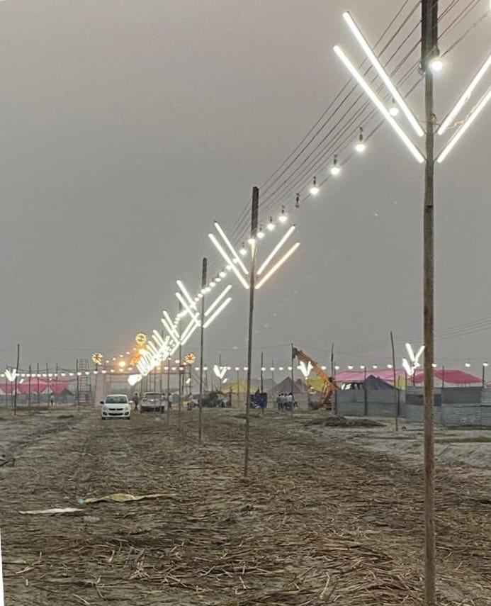 The roads of the fair are ready, barricading is yet to be done in Ganga Ghat