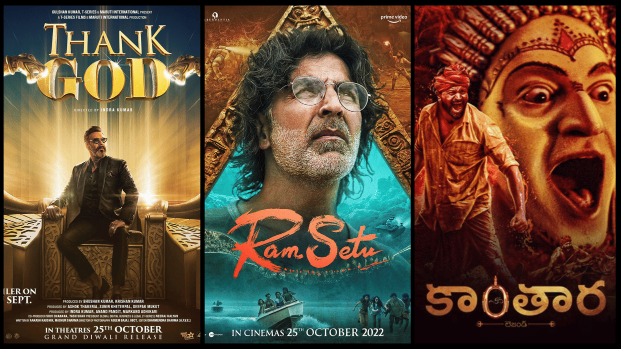 Tuesday Box Office Report Ram Setu Thank God And Kantara Movie Collection Till Now in Hindi