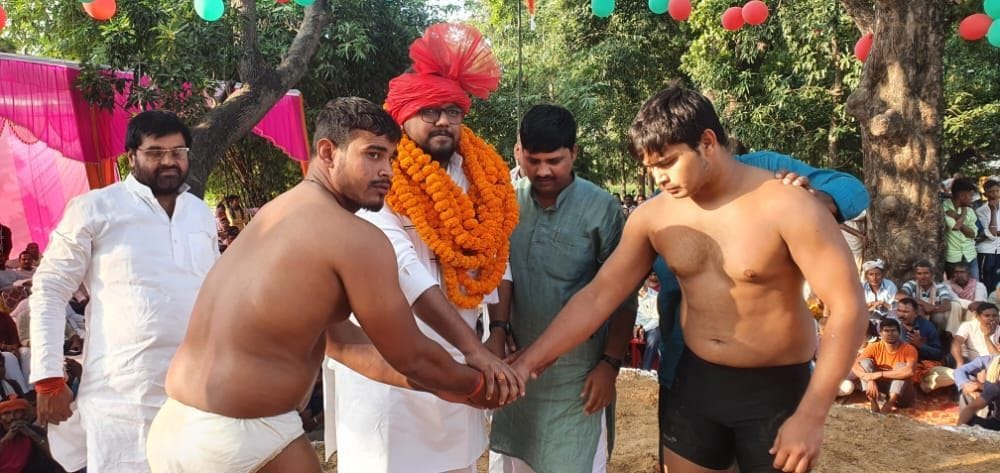 Ghazipur's female wrestler chided the man of MP