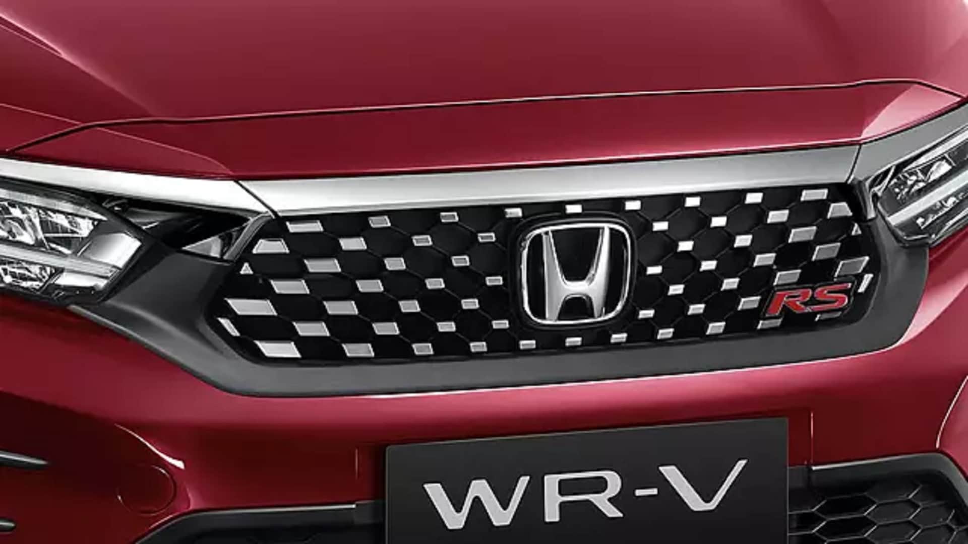 Honda WR-V SUV Honda unveils All-new WR-V SUV to rival Brezza Nexon