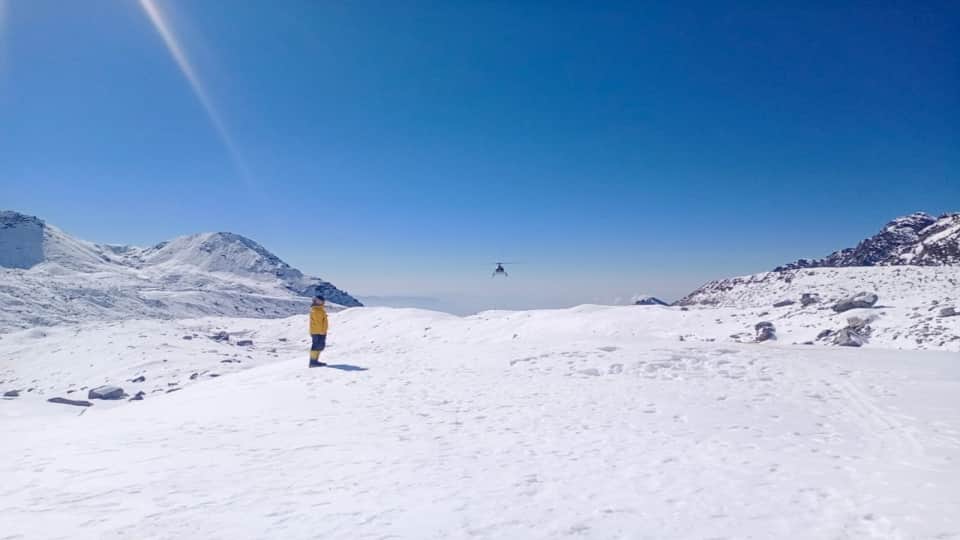Mahapanth Track: Bengal tracker died due to cold weather see rescue photos from heavy snow
