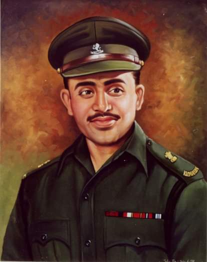 मेजर सोमनाथ शर्मा।