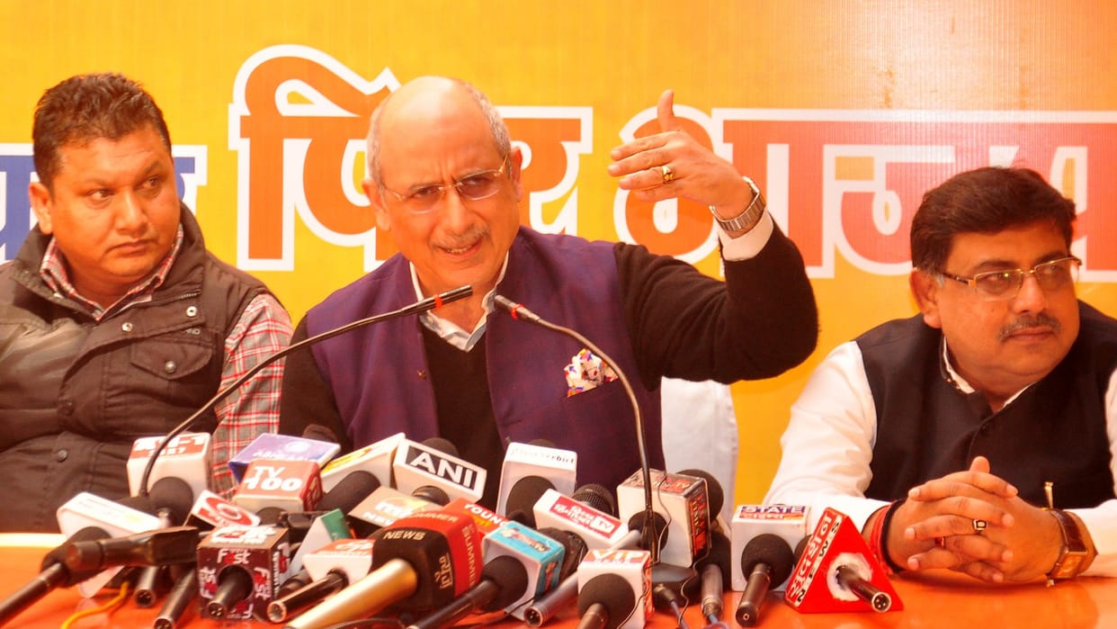 himachal pradesh election 2022 bjp spokesperson nalin kohli press conference in shimla