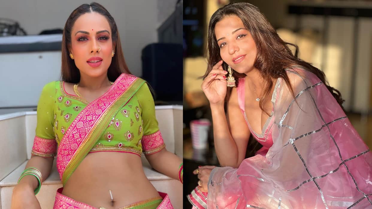 Photos Of The Day nia sharma desi avtaar and monalisa bold look today celebrity update in 10 pictures