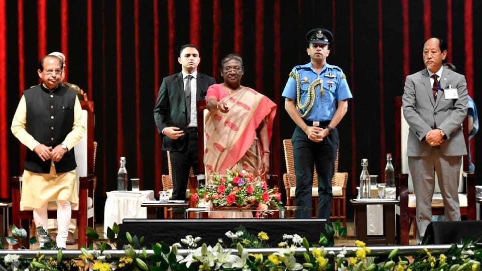 Nagaland: President inaugurated many projects, says, immense potential for tourism here