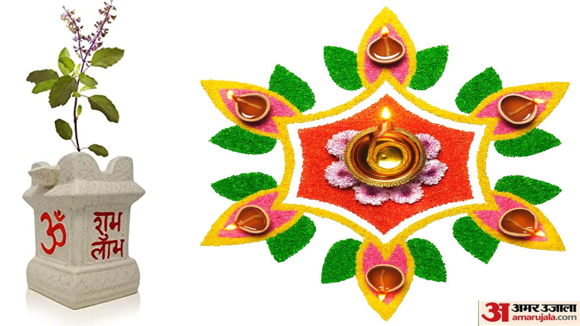 Chaitra Navratri Kalash Sthapana 2023 Rangoli Designs to Make See Photos