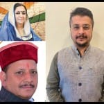 डलहौजी विस सीट से प्रत्याशी आशा कुमारी, डीएस ठाकुर, मनीष सरीन, रिंकू, अशोक बकारिया।