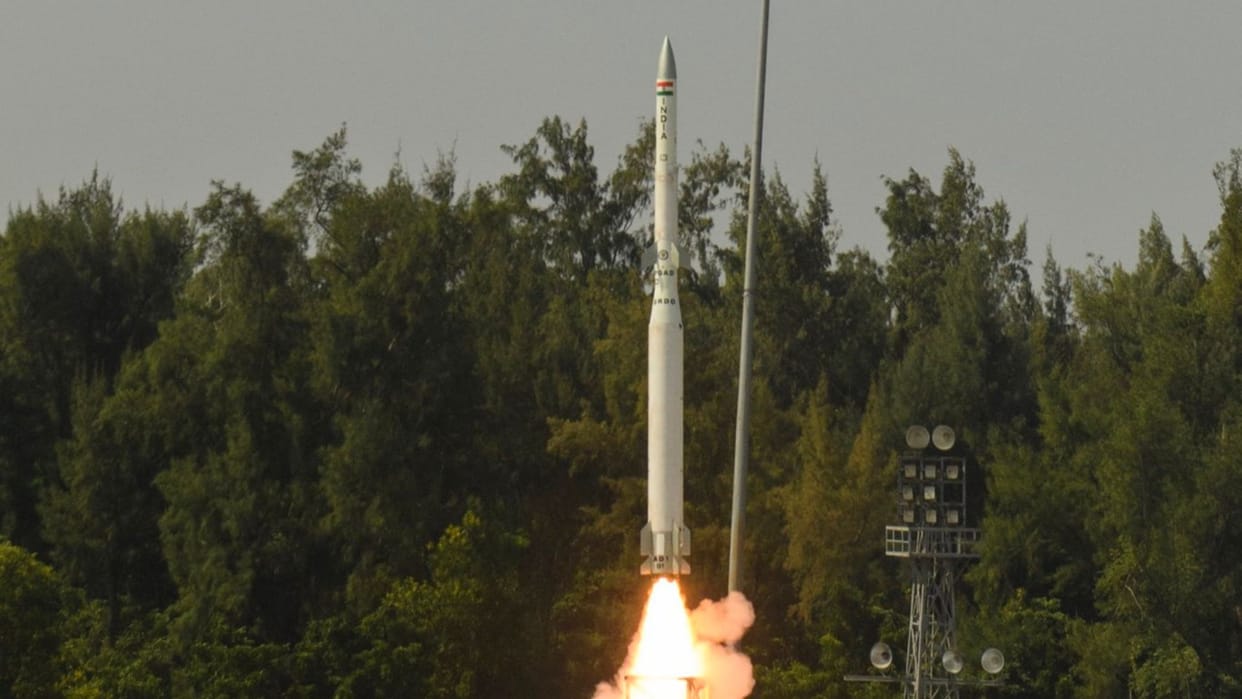 India successfully conducted test firing of AD-1 interceptor developed under Phase-II Ballistic Missile Defenc