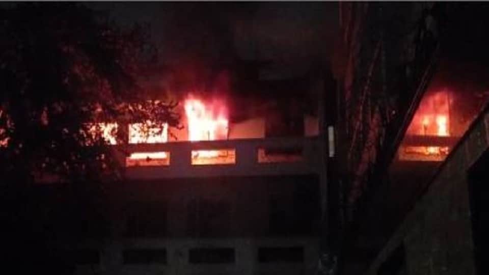 Mathura Fire seventy percents hotels restaurants running without fire NOC and safety equipment