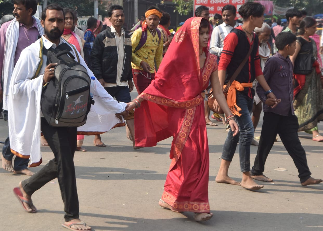People of faith in Ramnagari, 40 lakh devotees gathered