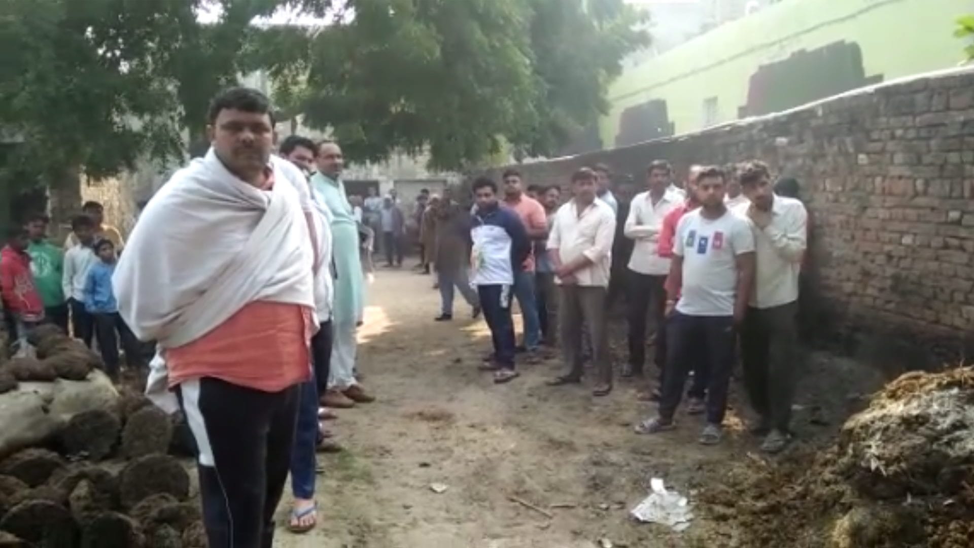 The son killed father in Dhikana village of Baghpat, mourning in the family, see photos