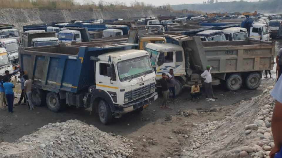 Uproar over illegal mining in the home area of Mining Minister Harjot Bains