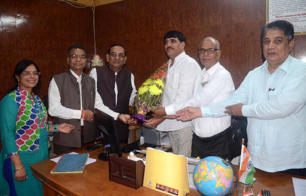 Dr. Mukesh reappointed the principal of DS College