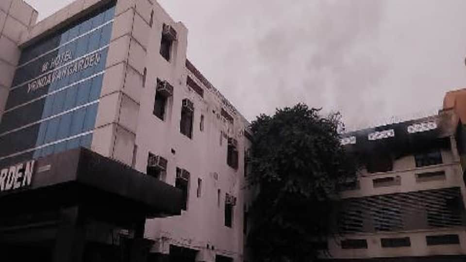 Mathura Fire seventy percents hotels restaurants running without fire NOC and safety equipment