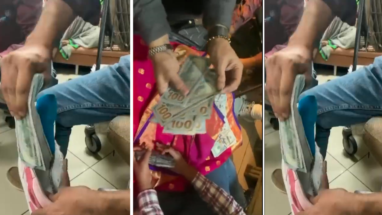 Indian family arrested at Mumbai airport foreign currency worth Rs 4 crore seized
